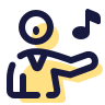 DJ موسیقی و category icon